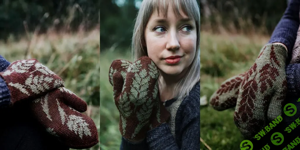 [Вяжи.ру] Двойные варежки спицами Beware the Frogs (2024)