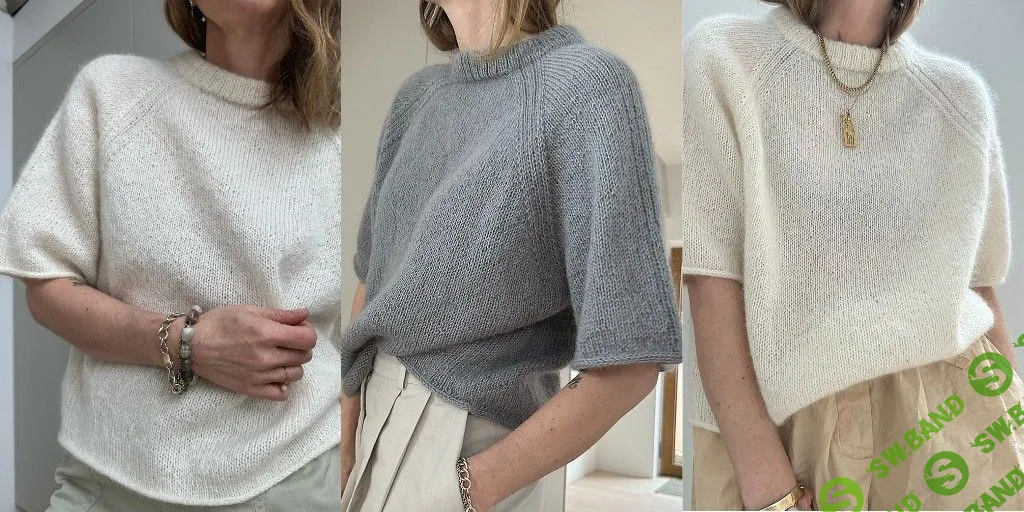 [Вяжи.ру] Элегантный топ реглан Lane Loop (2023)