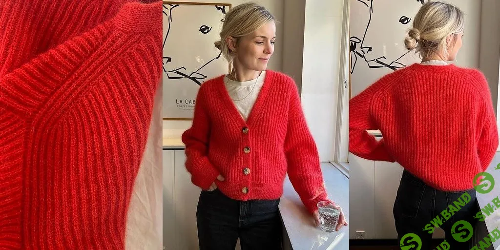 [Вяжи.ру] Кардиган с японским плечом Agnete (2024)