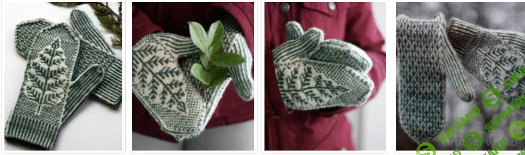 [Вяжи.ру] Красивые жаккардовые варежки Brackthaw (2024)