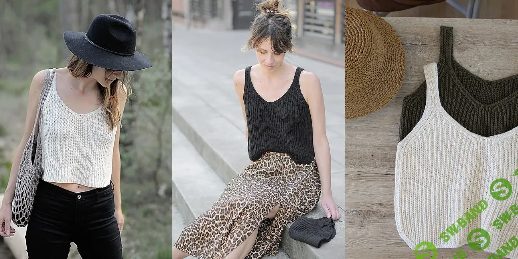 [Вяжи.ру] Летний топ Emma Top (2024)