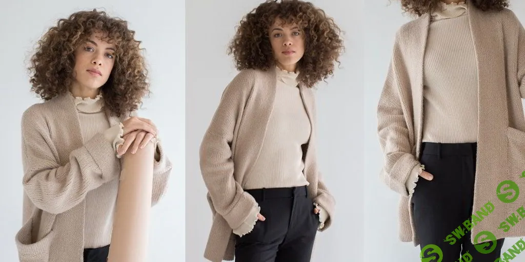 [Вяжи.ру] Модный кардиган Gran (2023)