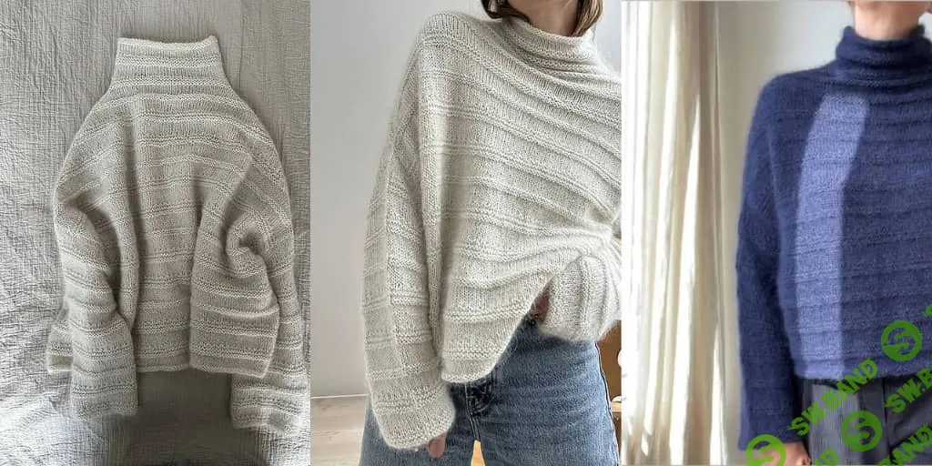 [Вяжи.ру] Свитер оверсайз Soft Loop (2023)
