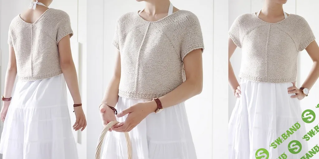 [Вяжи.ру] Топ без швов Piramid (2024)