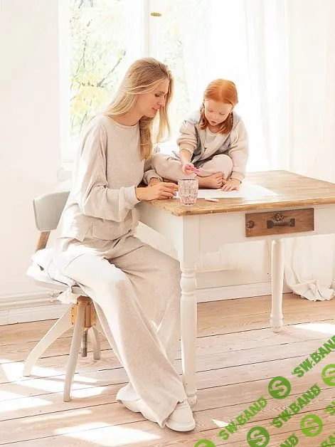 [Выкройки] Брюки широкого кроя №119. Размеры 36-44 [Burda 01/2023]