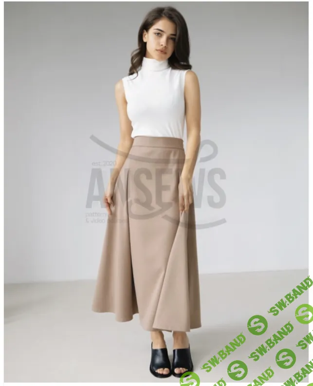 [Выкройки] Юбка Мэнли. Размер 40-52. Рост 164 [Ansews]