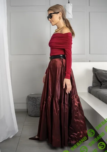 [Выкройки] Юбка объёмная Lyra B. Размер 42-54. Рост 168-172 [Studio.Yusupova] [Кристина Юсупова]