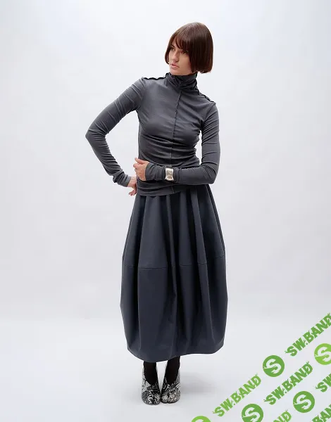 [Выкройки] Юбка, выкройка №1266. Размер 40-54. Рост 164-170 [Grasser]