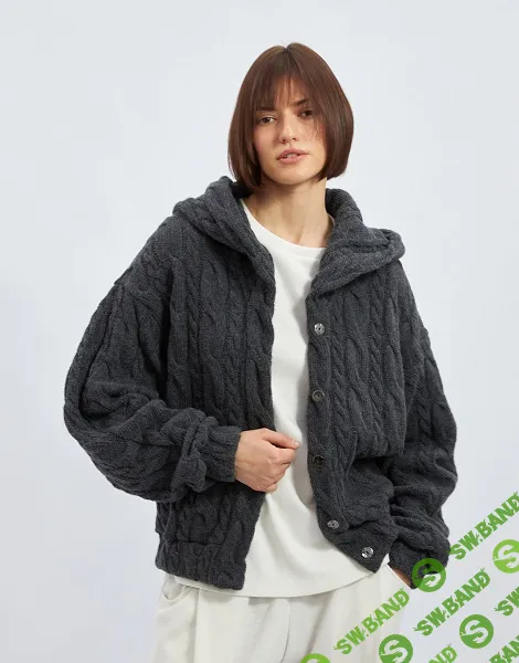 [Выкройки] Кардиган, №1304 . Размер 40-54. Рост 164-170 [Grasser]