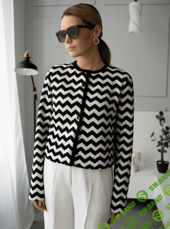 [Выкройки] Кардиган трикотажный Heidi K. Размер 40-52. Рост 162-166 [Кристина Юсупова]