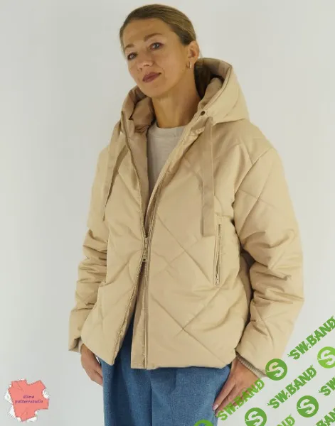 [Выкройки] Куртка с капюшоном Искья. Размер 40-54. Рост 164 [elenapatternstudio]
