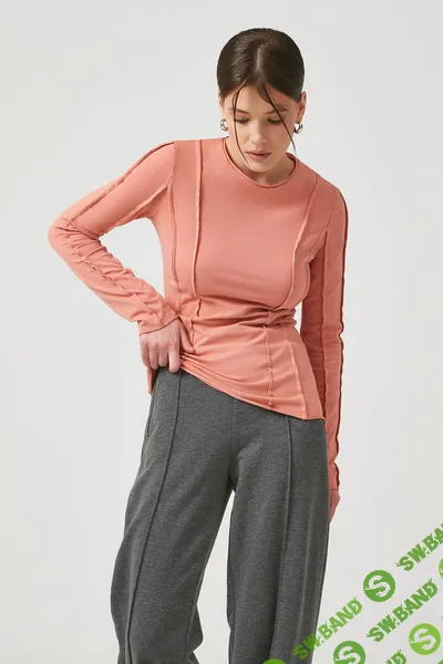 [Выкройки] Лонгслив Lulu. Размер 40-54. Рост 161-166 [Helpersew]