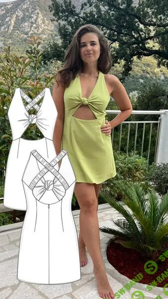 [Выкройки] Платье Бали. Размер 40-46. Рост 162-168 [all-sew]