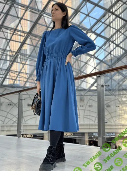 [Выкройки] Платье Белла. Размер 42-54. Рост 160-168 [Катушка]