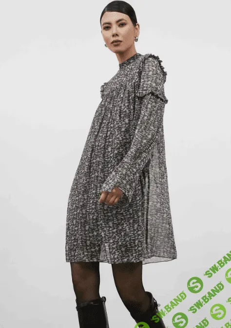 [Выкройки] Платье Cicely. Размер 40-54. Рост 161-166 [Helpersew]