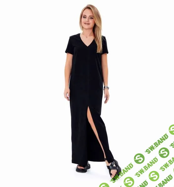 [Выкройки] Платье-футболка Макси — женщины. Размер 38-60. Рост 158-176 [Элина Патыкова]