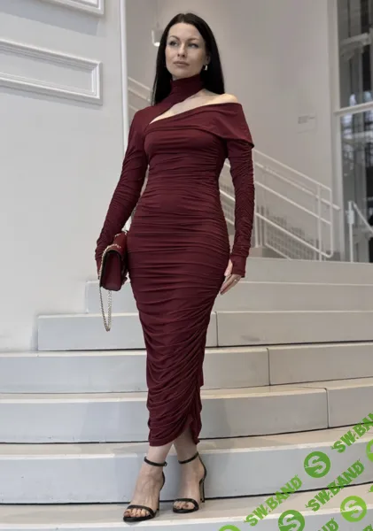 [Выкройки] Платье/лонгслив 44. Размер 42-48. Рост 158-164 [MiaLine] [Инна Михайлова]