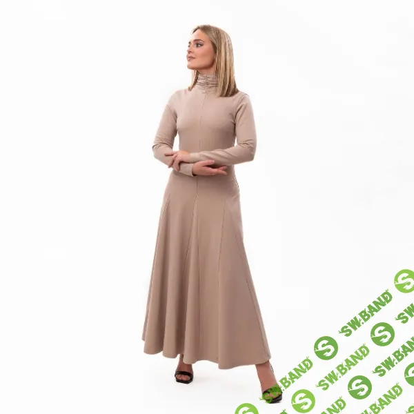 [Выкройки] Платье Марокко. Размер 38-52. Рост 164 [Элина Патыкова]