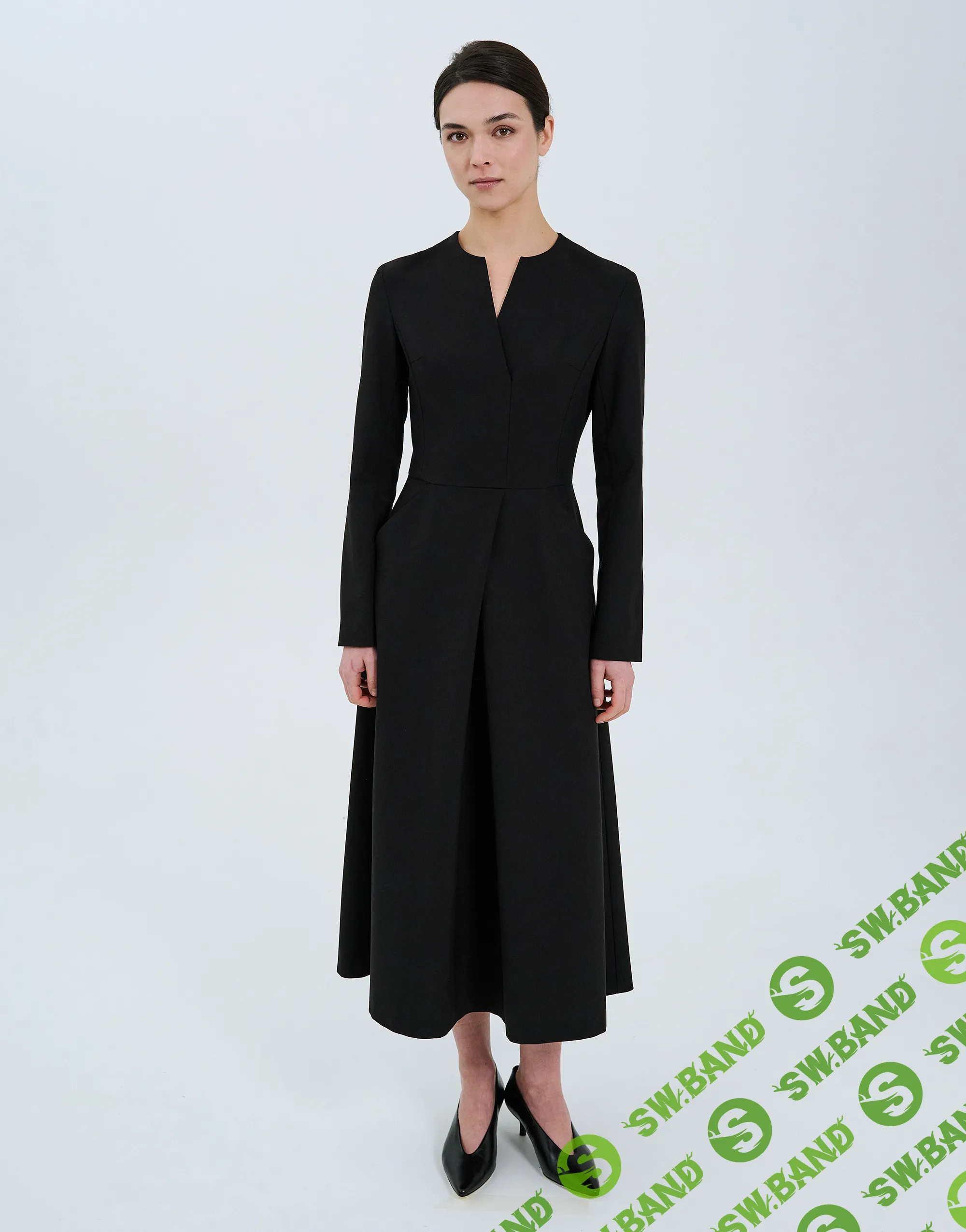 [Выкройки] Платье, №1323 . Размер 38-52. Рост 164-170 [Grasser]