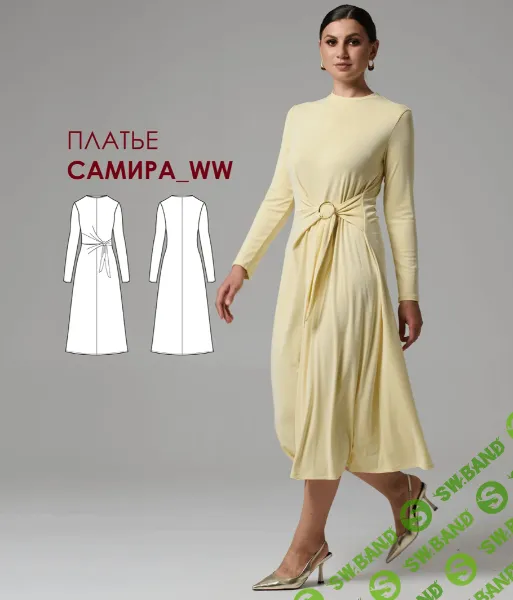[Выкройки] Платье Самира. Размер 42-50. Рост 160-166 [whitewaterdress]