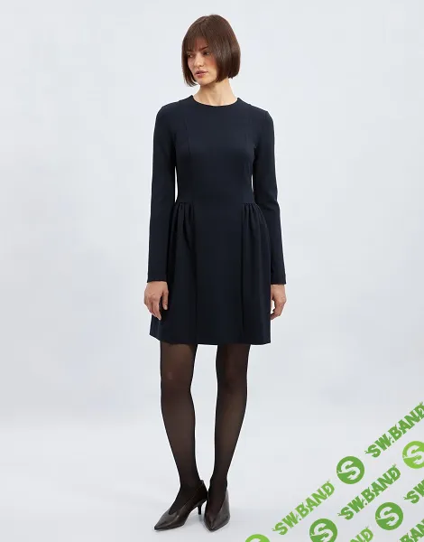 [Выкройки] Платье в двух длинах, №1298 . Размер 40-54. Рост 164-170 [Grasser]