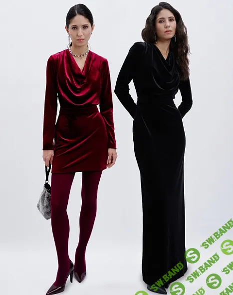 [Выкройки] Платье в двух длинах, выкройка №1192 Размер 38-52. Рост 164-170 [Grasser]