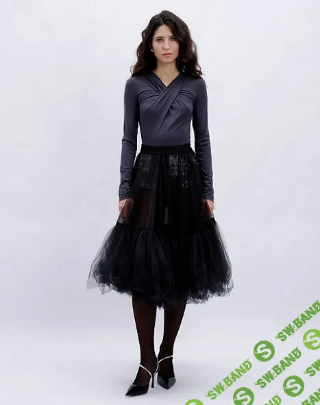 [Выкройки] Подъюбник, выкройка №1193 Размер 38-52. Рост 164-170 [Grasser]