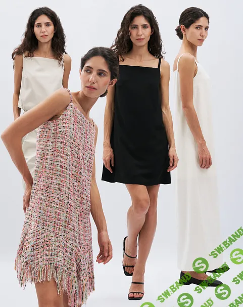 [Выкройки] Сарафан в четырех вариантах №1143. Размер 38-62. Рост 164-170 [Grasser]