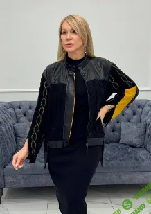 [Выкройки] Стильный бомбер. Размеры 52–54 [Олеся Строганова]