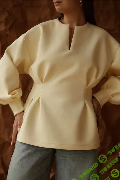 [Выкройки] Свитшот Мягкость. Размер 42-50. Рост 162-168 [starkova-art] [Виктория Старкова]