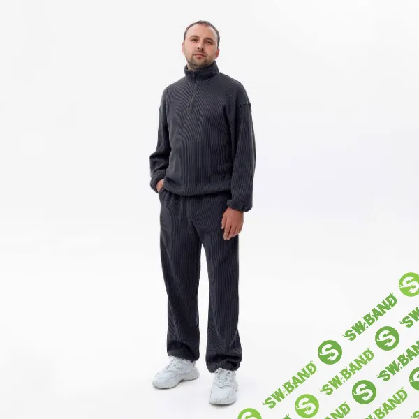 [Выкройки] Толстовка Вязаный — мужчины. Размер 40-66. Рост 182 [Элина Патыкова]