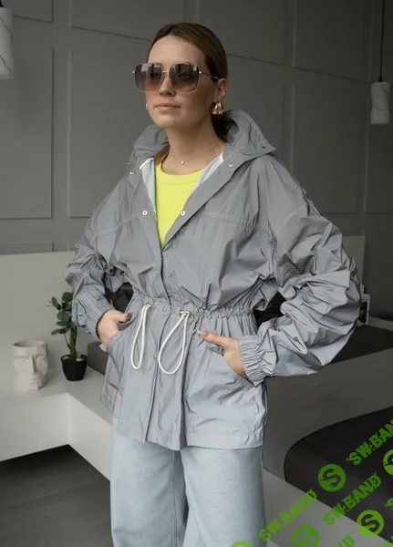 [Выкройки] Ветровка LindaG. Размеры 40-54, рост 162-172 [Studio.Yusupova] [Кристина Юсупова]