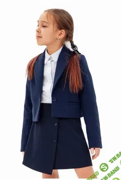 [Выкройки] Жакет Укороченный — девочки. Размеры 110 - 164 [Элина Патыкова]