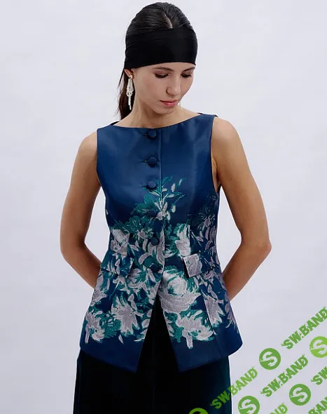 [Выкройки] Жилет, выкройка №1190 Размер 38-52. Рост 164-170 [Grasser]