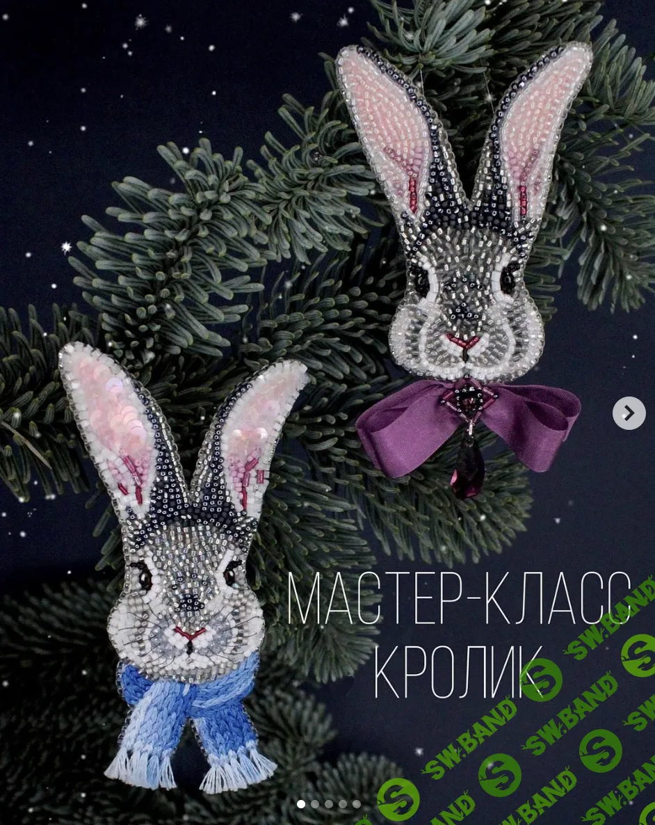 [Вышивка] МК Кролик [Элина Жук]