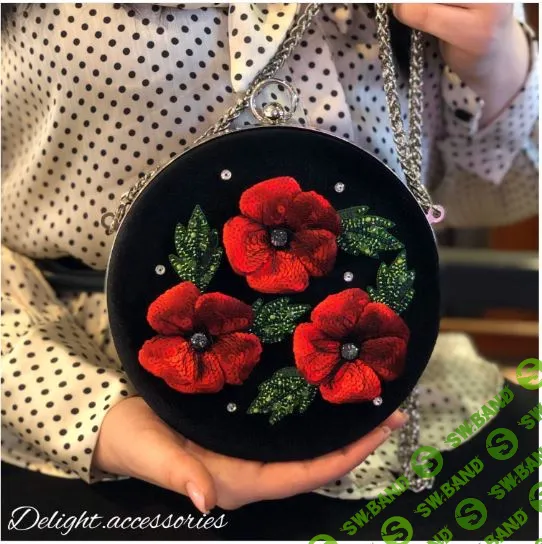 [Вышивка] Сумочка с 0 [Марина Синатуллова]