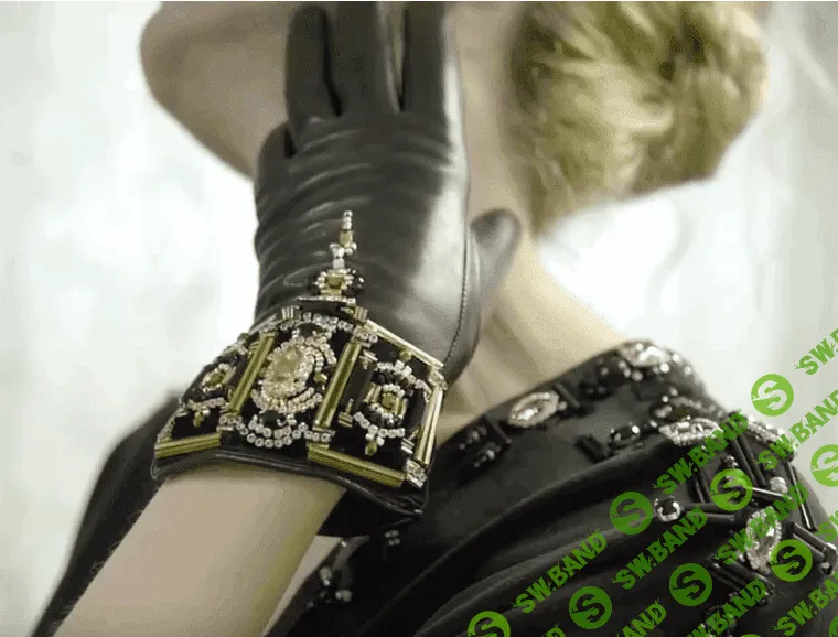 [Вышивка] «Золото Скифов». МК по вышивке перчаток Couture [Светлана Требунская] [atelier_strebunskaya]