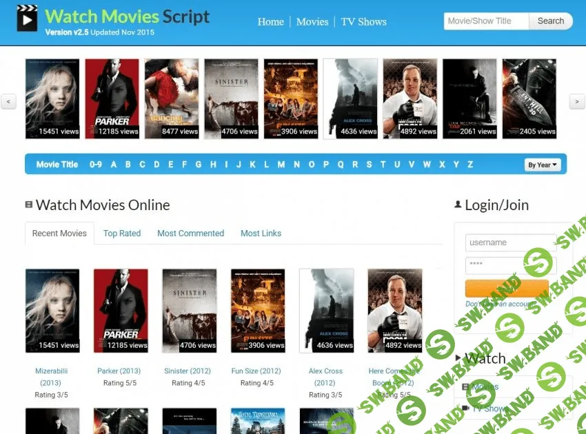 [Watch Movies v2.7] Скрипт кинопортала