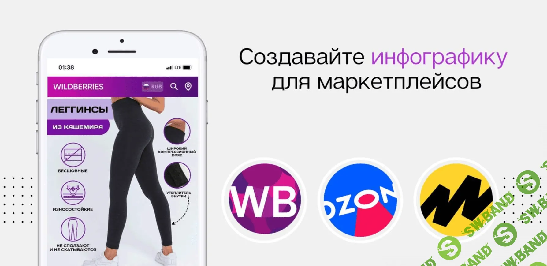 [wb-infografika] Инфографика для маркетплейсов. Тариф Продвинутый (2023)