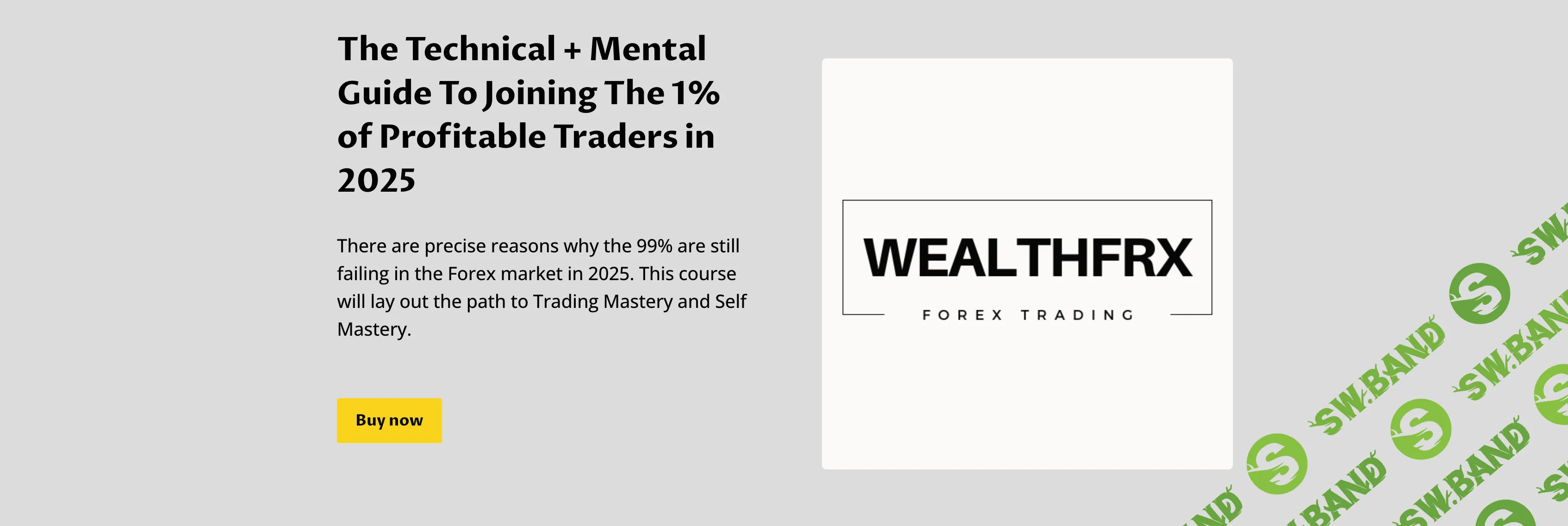 [WealthFRX] Путь в 1% прибыльных трейдеров. Технический и ментальный подход (2025)