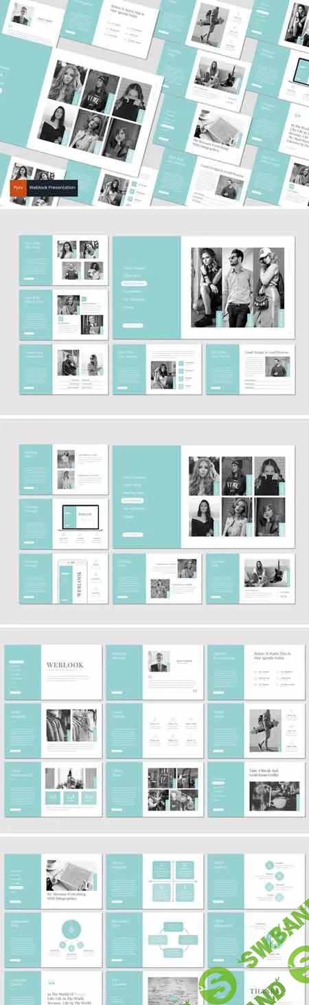 Weblook - Powerpoint, Keynote, Google Slides Templates