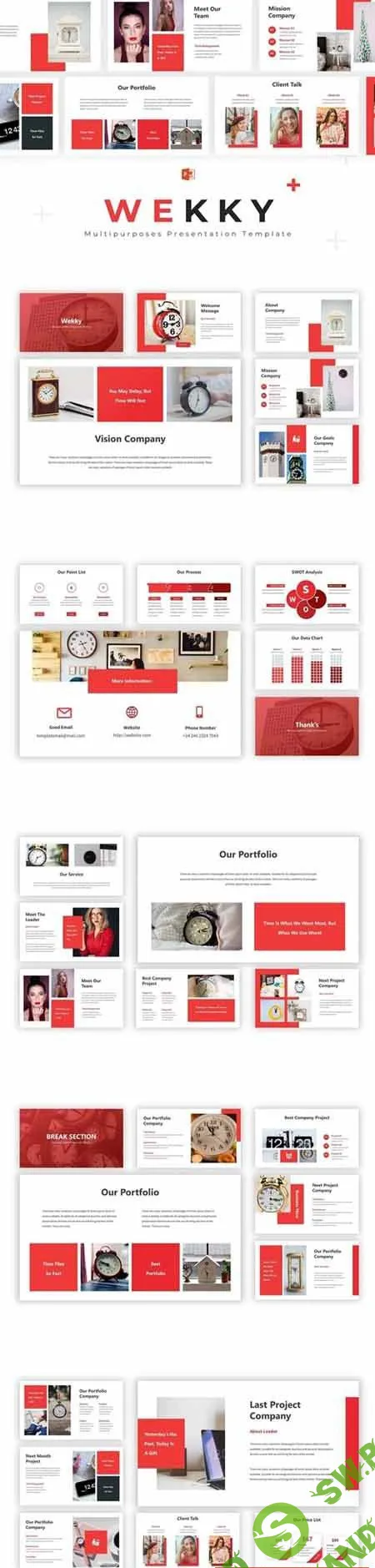 Wekky - Powerpoint Template