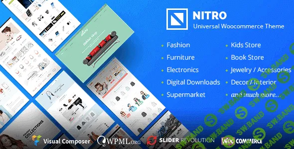 [Woorockets] Nitro v1.7.1 NULLED - многоцелевой WooCommerce WordPress шаблон