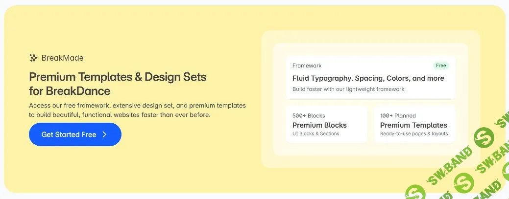 [WP] Breakmade — блоки и шаблоны для Breakdance [breakmade.com]