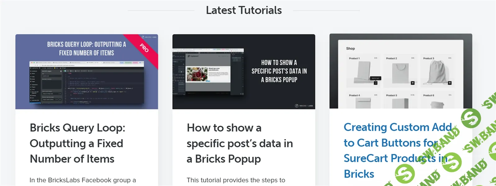 [WP] Bricks & WordPress Tutorials — статьи о Bricks Builder и Wordpress [brickslabs.com]