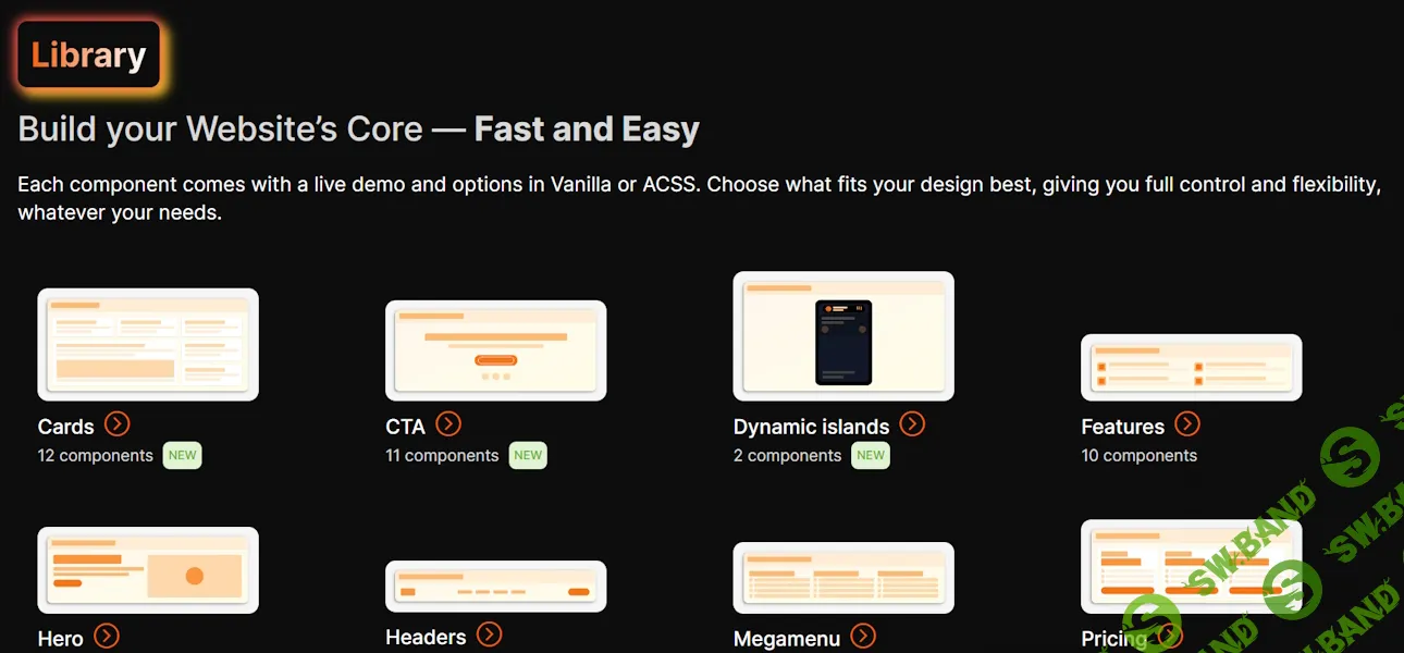 [WP] Bricksfusion — дополнение для Bricks Builder, библиотека блоков и дизайнов [bricksfusion]