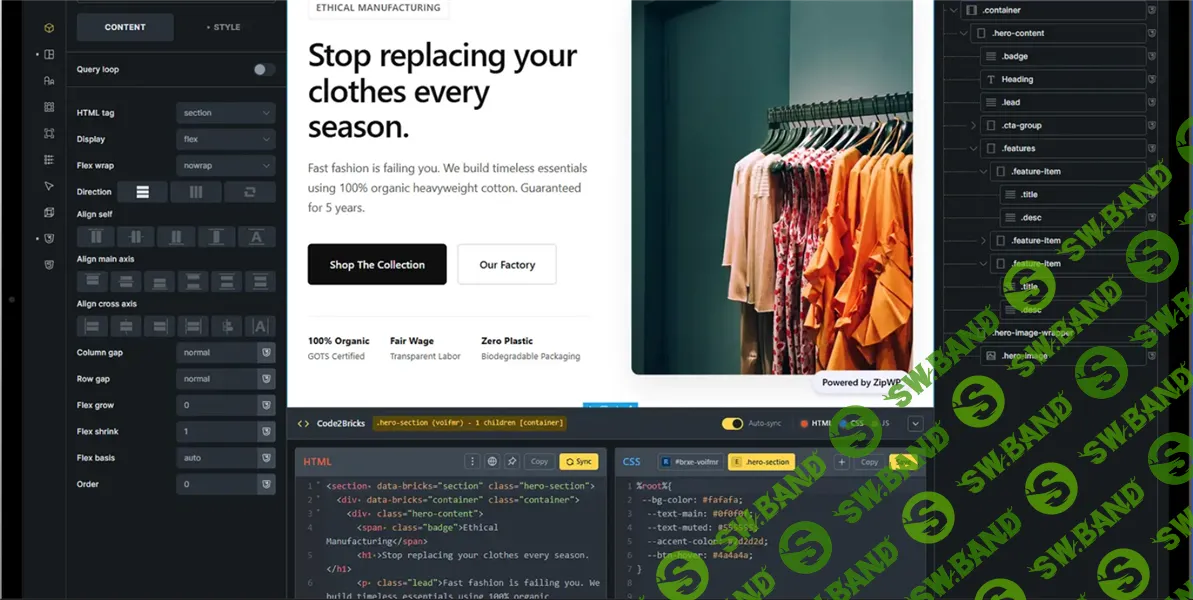 [WP] code2bricks — перенос HTML и CSS в Bricks Builder без ручной верстки [code2bricks.com]