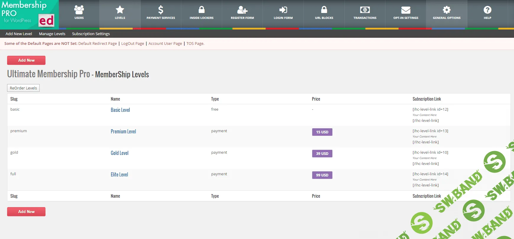 [WP] Ultimate Membership Pro (Хайдер)