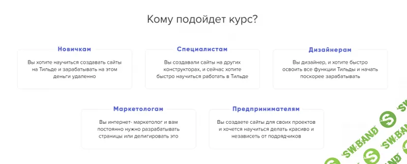 [Харюков Сергей] Тильда-Мастер. Научись работать на Tilda.cc (2018)