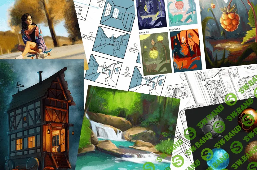 [Художник Online] [Ксения Шевчук] Цифровая графика в Photoshop: ПРОдолжение (2021)